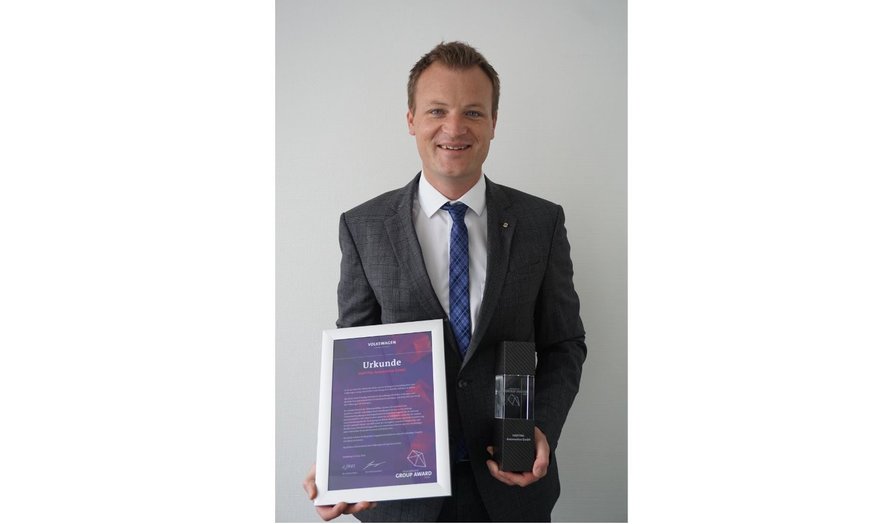 HARTING Automotive wins Volkswagen Group Award 2020 ~ E-Mobility category / Reliable component in the VW supply chain